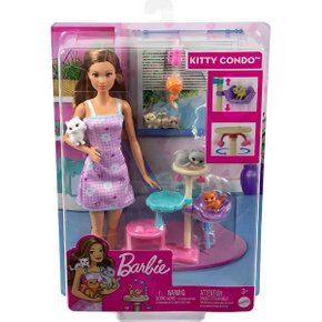 Boneca Barbie Playset Condomínio de Gatinhos Mattel
