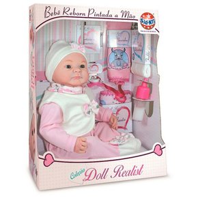 Boneca Bebê Reborn Doll Realist Layla Sid-Nyl