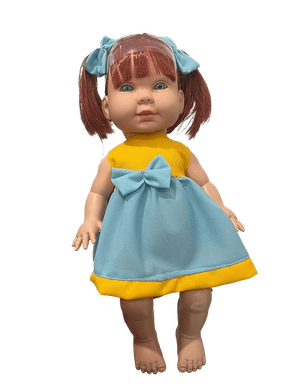 Boneca Bibely Doll Ruiva Nova Toys