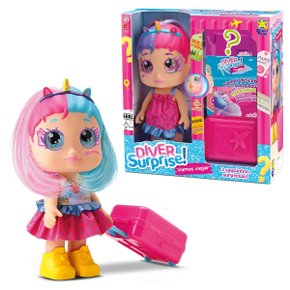 Boneca Diver Surprise Vamos Viajar Divertoys