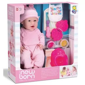 Boneca New Born Come Faz Caquinha Divertoys