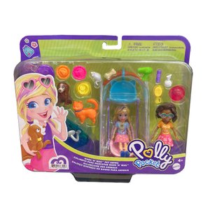 Boneca Polly Pocket Amigas de Balanço Mattel