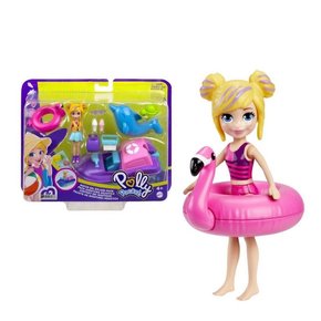 Boneca Polly Pocket Aventura Aquática Com Lancha Mattel