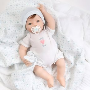 Boneco Realista Reborn Baby Doll 53cm Caucasian Forever Yours