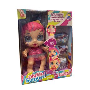 Boneca Surprise Baby Mama e Chora Divertoys