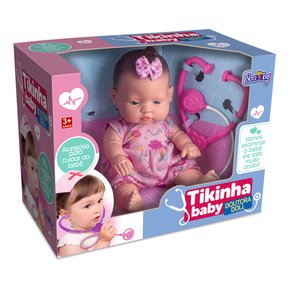 Boneca Tikinha Baby Doutora Doll Nova Toys