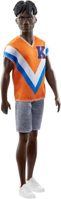 Boneco Barbie Fashionista Ken Negro Mattel