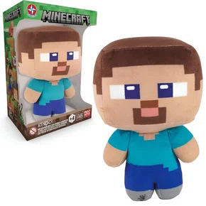 Boneco De Pelúcia Steve Minecraft Estrela