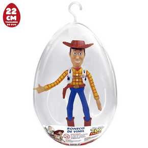Boneco De Vinil No Ovo Woody Toy Story Lider