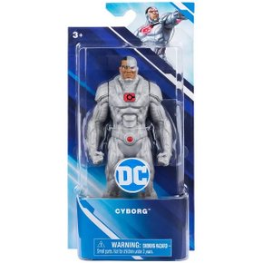 Boneco Figura Robô Cyborg DC Comics 14cm Sunny