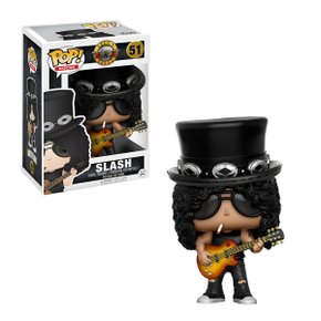 Boneco Funko POP! Rocks Guns N' Roses Slash 85 Anos