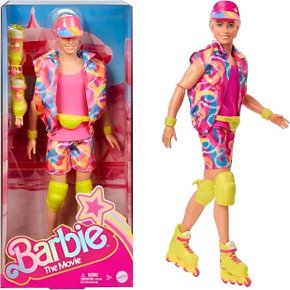 Boneco Ken De Patins E Roupa Colorida Filme Barbie