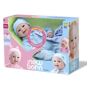 Boneco New Born Soninho Menino Divertoys