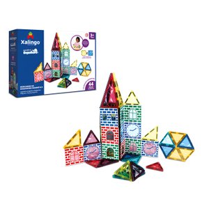 Brincando De Engenheiro Magnético 44 Peças