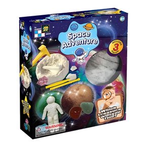 Brinquedo Caça Ao Tesouro Kit Aventuras No Espaço Multikids
