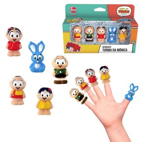 Brinquedo Dedoche Turma da Monica Líder