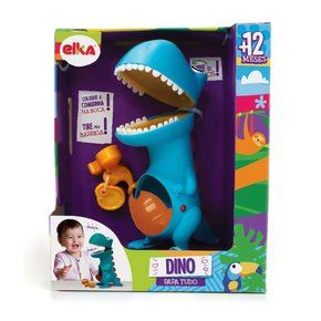 Brinquedo Dino Papa Tudo Elka