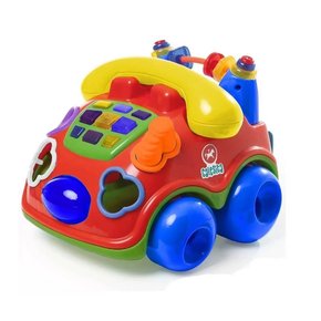 Brinquedo Infantil Falafone Vermelho Calesita