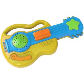 Brinquedo Infantil Guitarra Rock Star Amarela Calesita