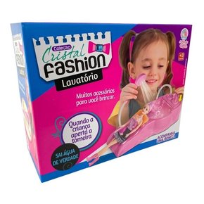 Brinquedo Infantil Lavatório Cristal Fashion Lua De Cristal
