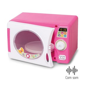 Brinquedo Microondas 1.0 Rosa Calesita