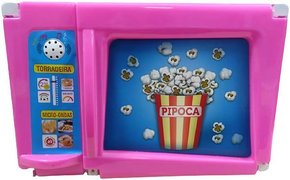 Brinquedo Microondas Com Torradeira Lua de Cristal