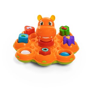 Brinquedo Pula Bloco Com Som Calesita