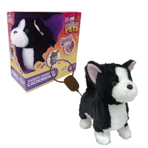 Cachorrinho Preto Controle Remoto Playfull Pets Toyng