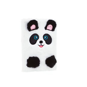 Caderno Escolar Pelúcia Panda Fofo Polibrinq