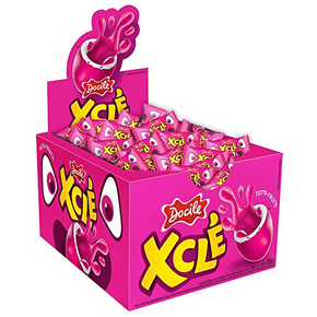 Caixa de Chiclete Xclé Tutti Frutti C/40 Unidades 180g Docile Caixa de Chiclete Xclé Tutti Frutti C/40 Unidades 180g Docile
