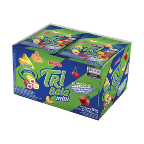 Tribala Mini 2 Frutas C/12 Unidades 360g Peccin