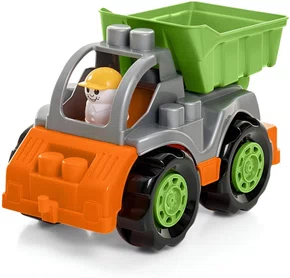 Caminhão Caçamba Rodadinhos Block Truck Sortido Calesita