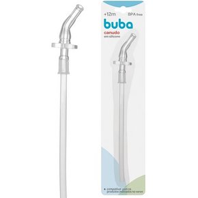 Canudo de Silicone para Garrafas Buba