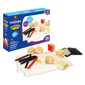 Carimbo Alfabeto Xalingo