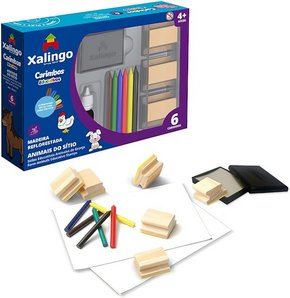 Carimbos Educativos Animais do Sítio Xalingo