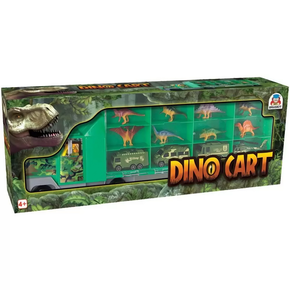 Carreta Cegonha Dino Cart C/12 Peças Braskit
