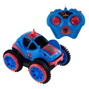 Carrinho de Controle Remoto Spider Flip Marvel Candide