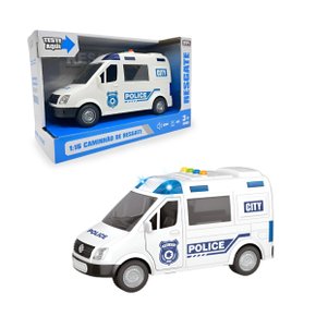 Carrinho de Resgate Rápido Polícia Zippy Toys
