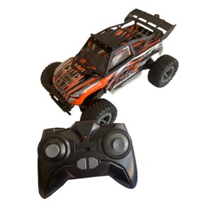 Carrinho Monster Pick-Up 7 Vermelho com Bateria Zippy Toys