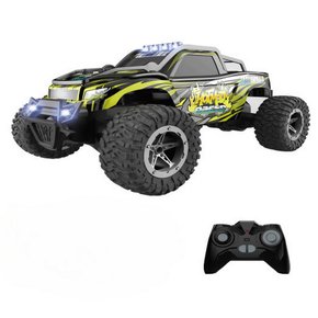 Carrinho Monster Pick Up Amarelo C/ Controle Remoto Zippy