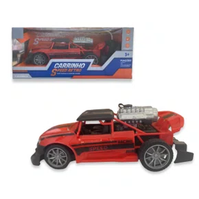 Carrinho Speed Retro Vermelho Controle Remoto 1:18 Zippy