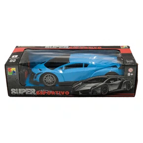 Carro De Controle Remoto Super Esportivo Azul
