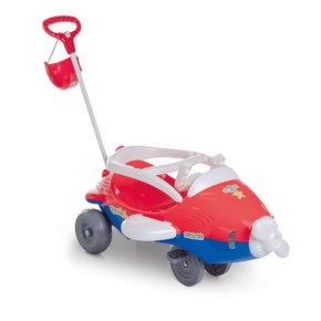 Carro de Passeio Avião Aeroh Vermelho Calesita