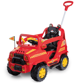 Carro de Passeio Diipi Bombeiro com Pedal Calesita