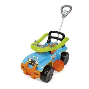 Carro De Passeio Jip Jip Colorido Maral Sem Pedal