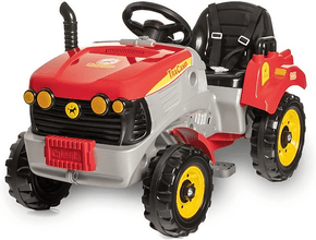Carro de Passeio Trator Tracamp Vermelho com Pedal Calesita