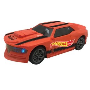 Carro Hot Wheels Flash Laranja com Luzes e Som
