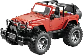 Carro Jipe Off Road Vermelho C/Luz e Som Zippy
