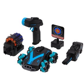 Carro Tanque de Controle Remoto Launch Mecha 2 em 1 Zippy