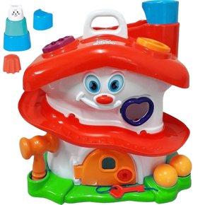 Casinha de Atividades Branco Calesita